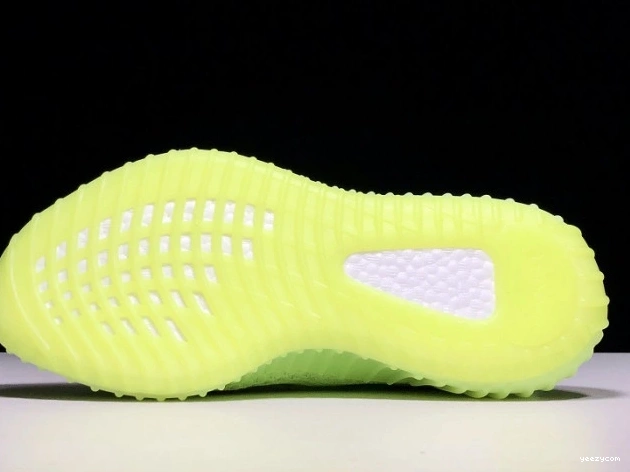 the 350 Glow Adidas Yeezy EG5293 Dark Boost in V2 0815